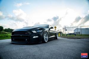 Ford Mustang GT X Work Wide Body on Vossen Wheels (VWS-3) '2016